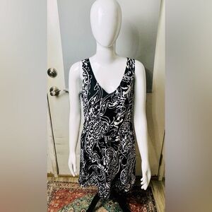Women’s Peter Nygard Dress black and white print Size Small